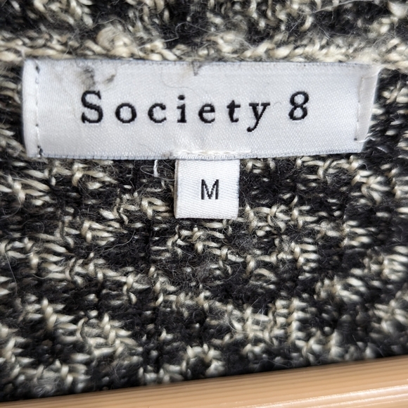 Womens Lightweight Tribal LongSleeve OpenFront Drape Cardigan Loose Casual M - Picture 12 of 15